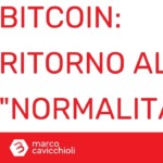 bitcoin crollo ritorno normalita