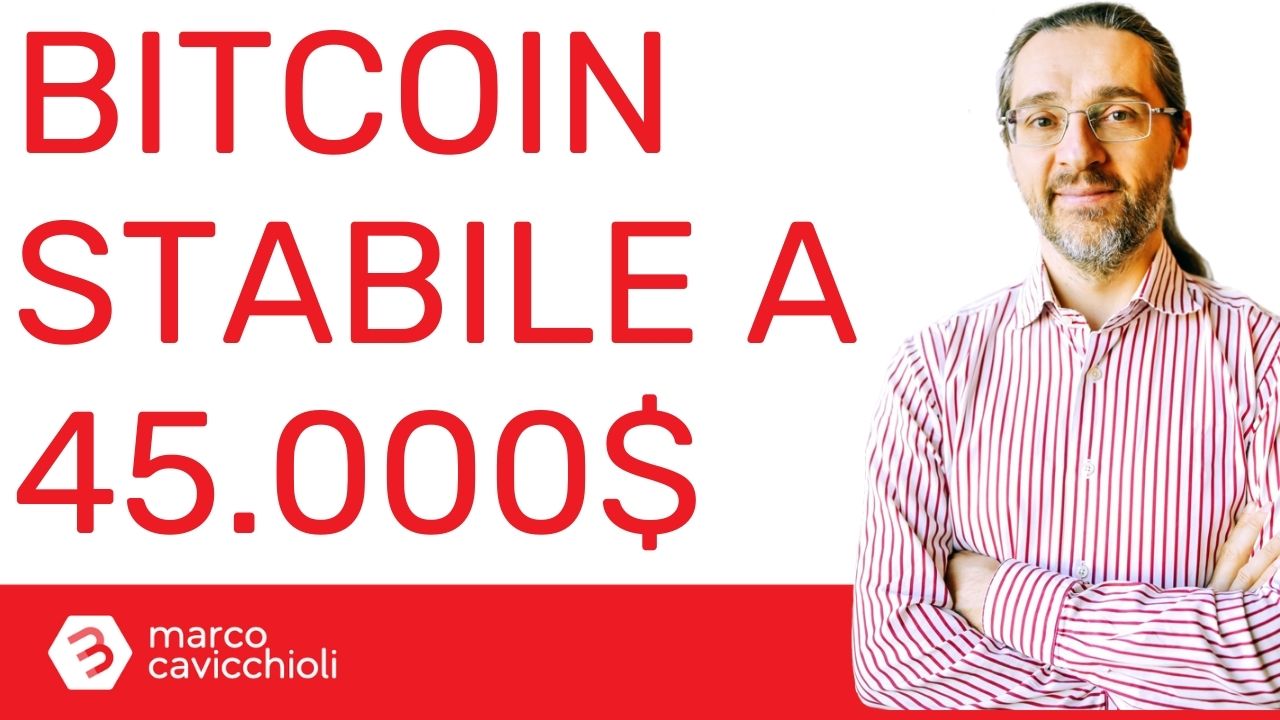 bitcoin stabile prezzo 45000