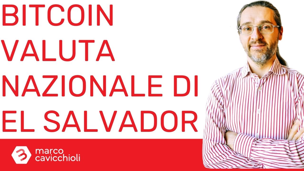 bitcoin el salvador moneta legale