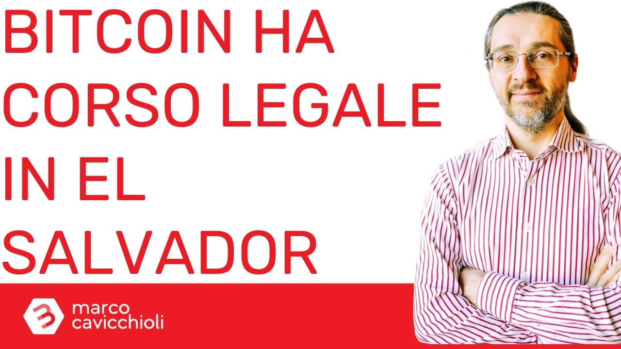 el salvador bitcoin moneta legale ufficiale