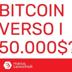 Bitcoin verso i 50000 dollari