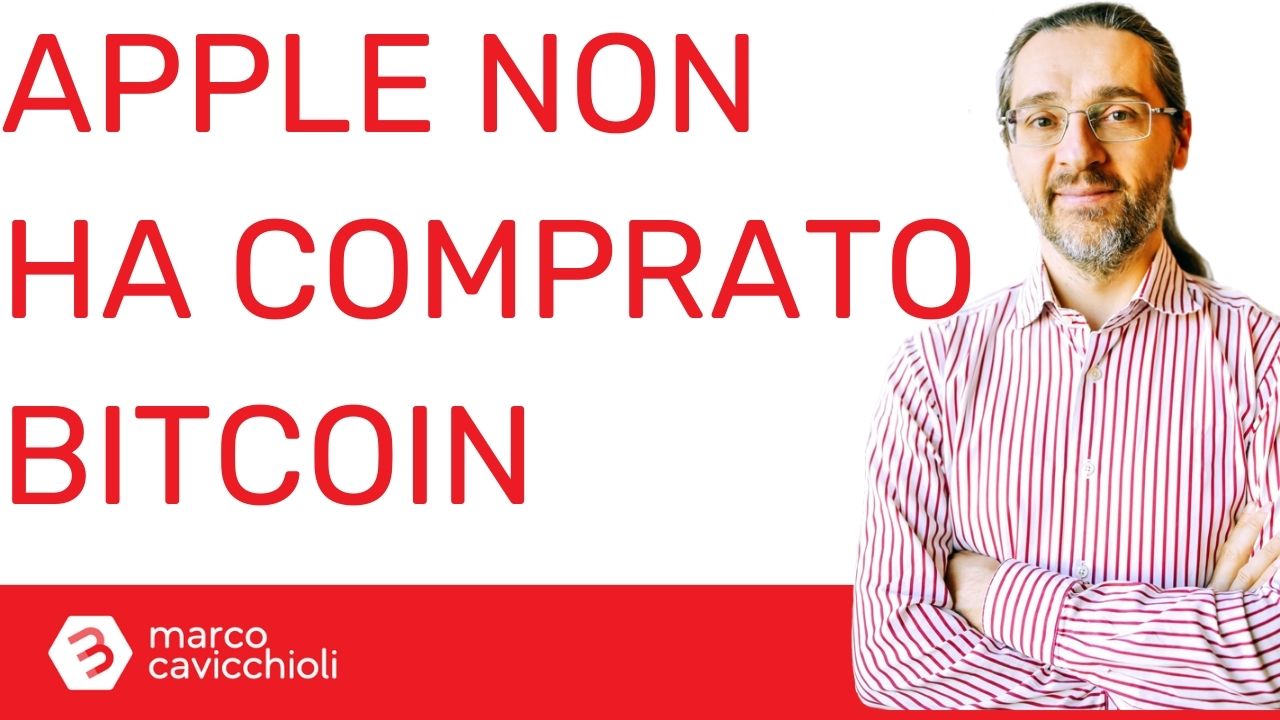apple non ha comprato bitcoin