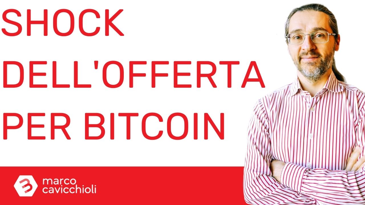Bitcoin shock offerta