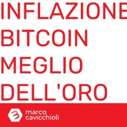 bitcoin meglio oro inflazione