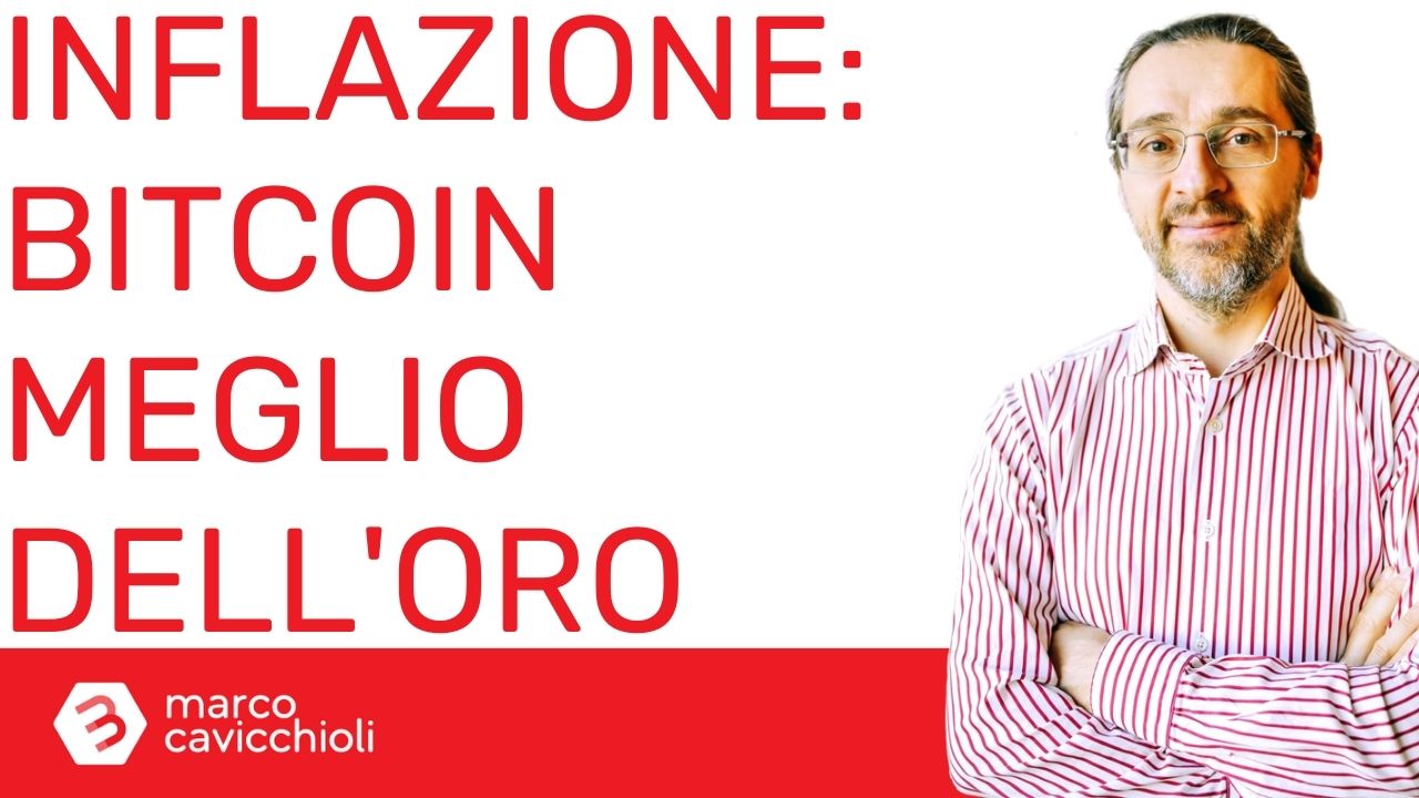 bitcoin meglio oro inflazione