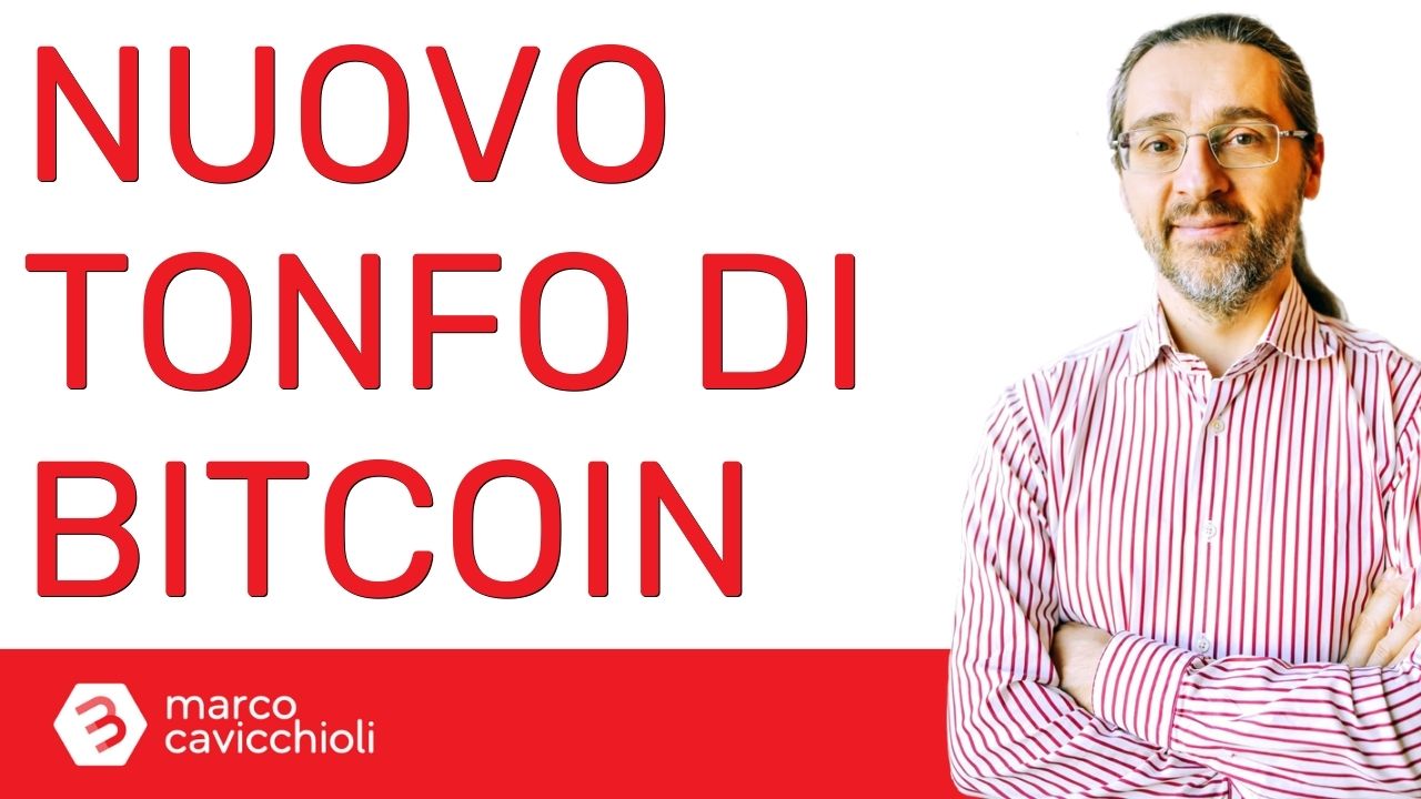 nuovo tonfo bitcoin causa cina