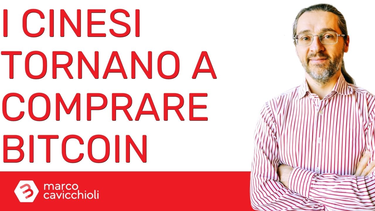cinesi tornano a comprare bitcoin