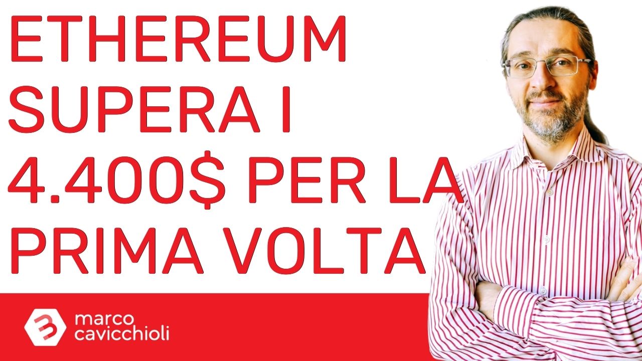 ethereum ath oltre 4400 dollari
