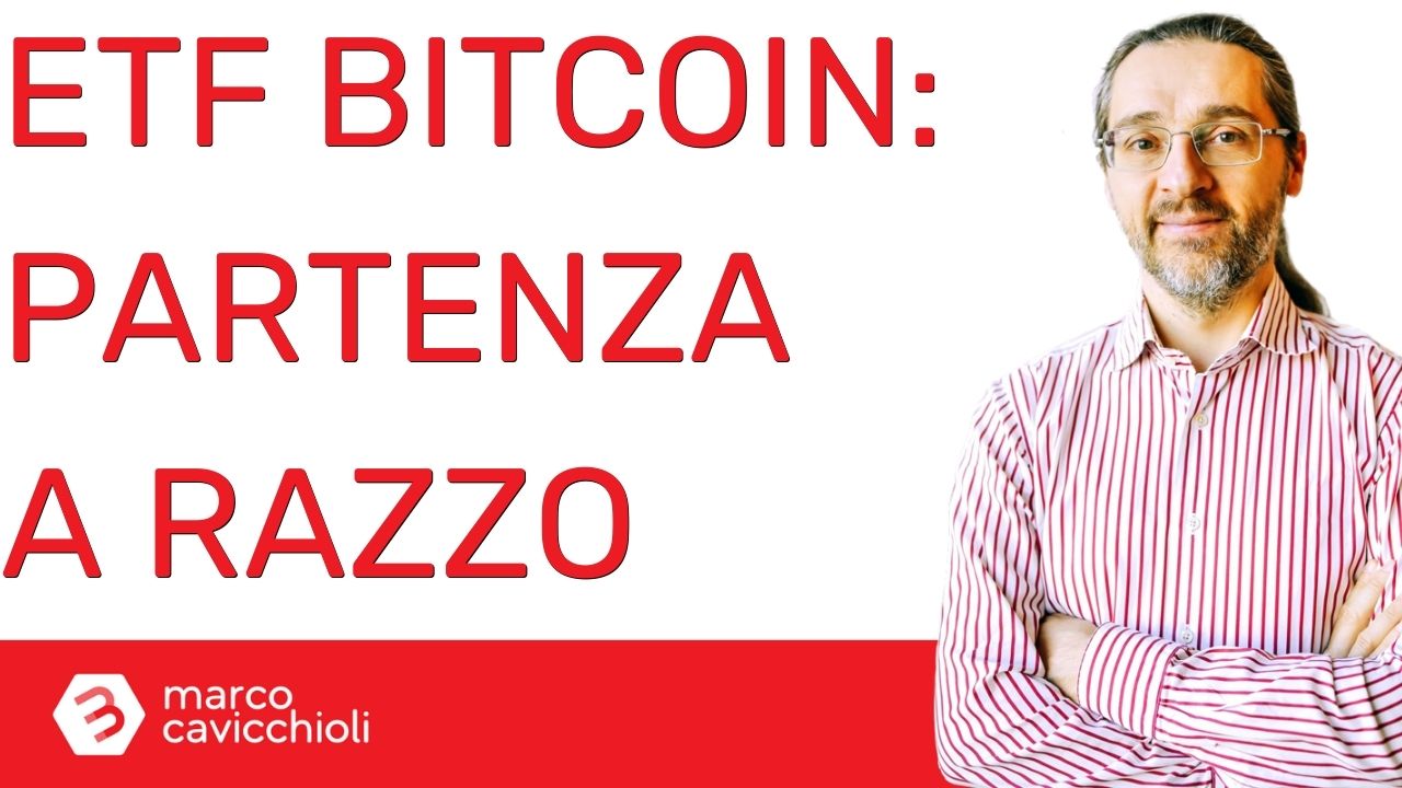 partenza a razzo per etf bitcoin