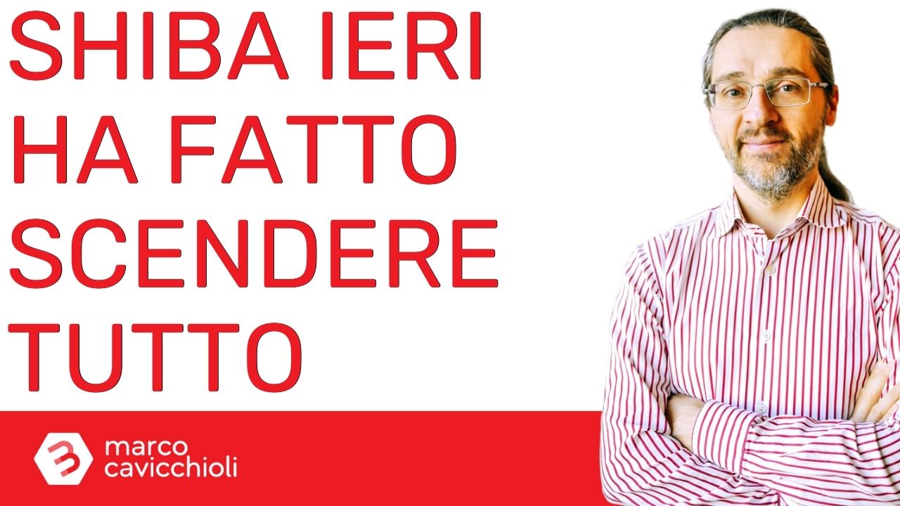 shiba inu fa scendere criptovalute bitcoin