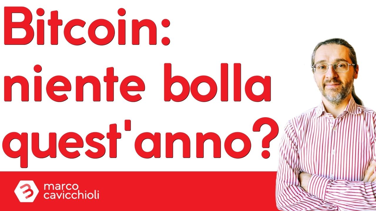 bitcoin niente grande bolla a fine anno