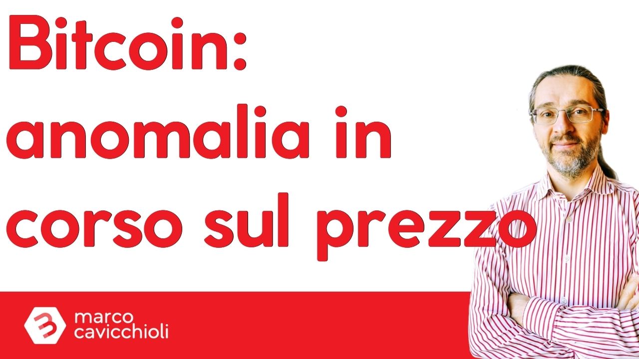 prezzo bitcoin anomalia in corso