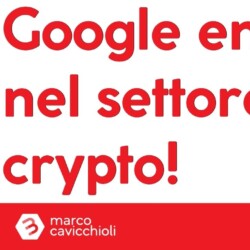 google entra nel settore crypto