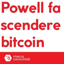 powell fa scendere bitcoin