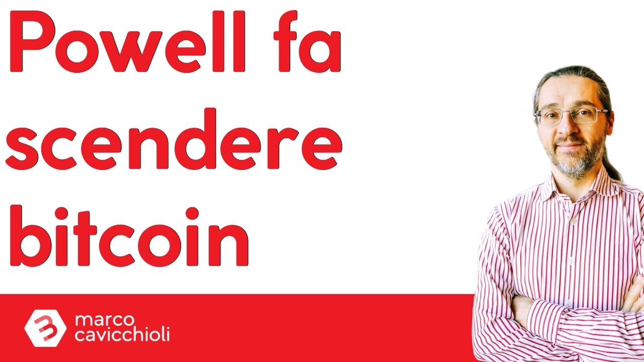 powell fa scendere bitcoin