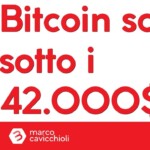 bitcoin sotto 42000 dollari