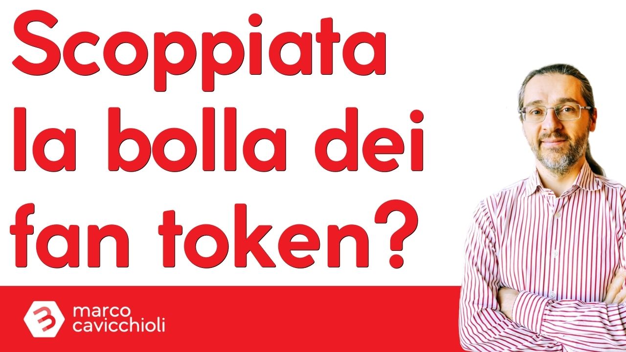 crollo fan token squadre di calcio