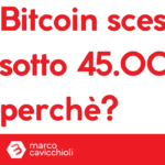 bitcoin tornato sotto 45000 dollari