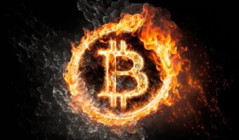 bitcoin on fire
