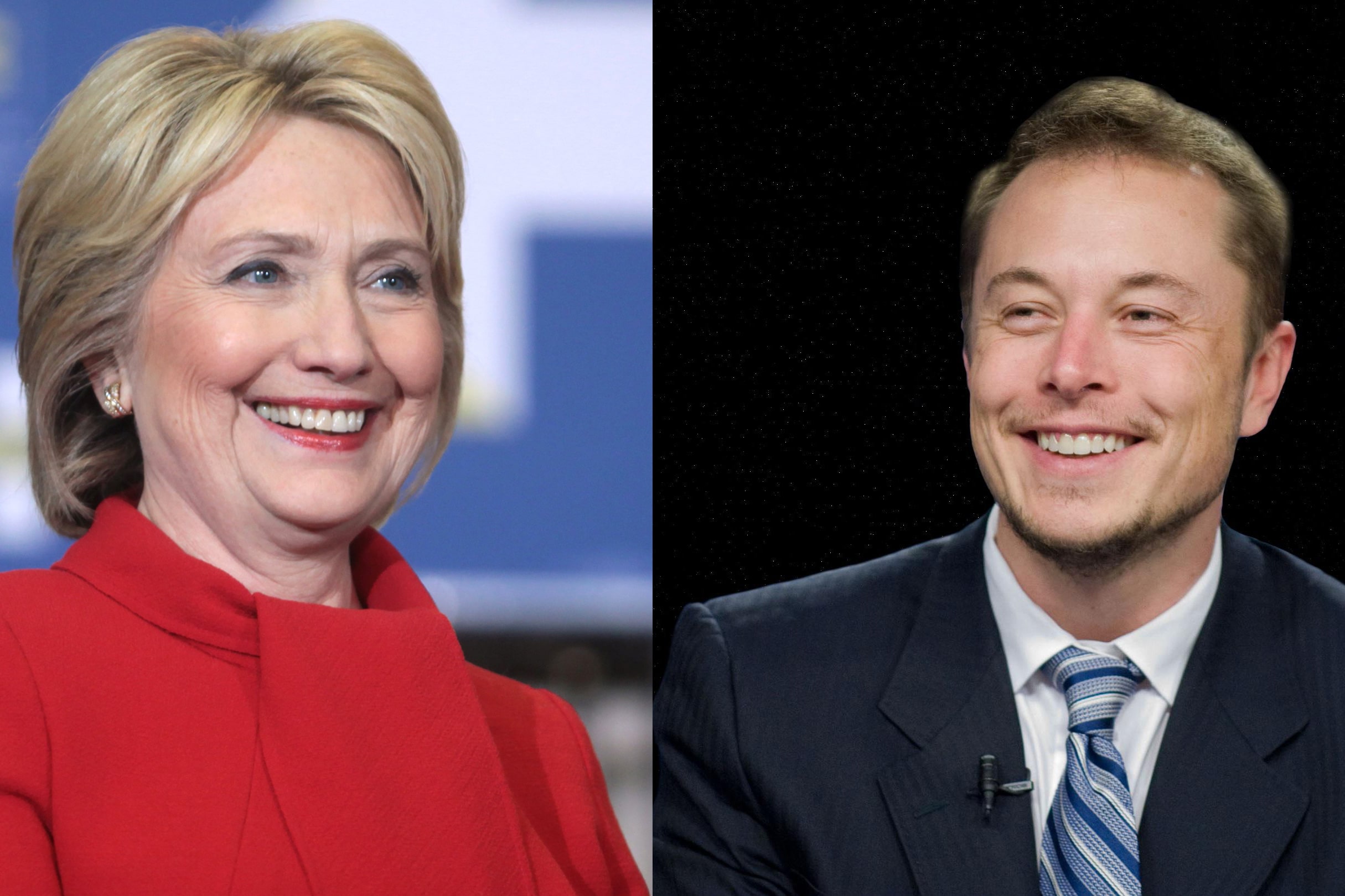 hillary clinton elon musk bitcoin