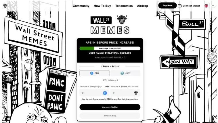 Wall Street Memes coin