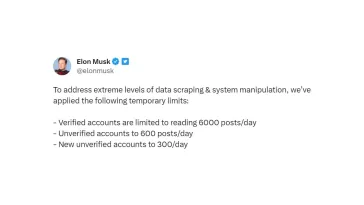 elon musk limite twet