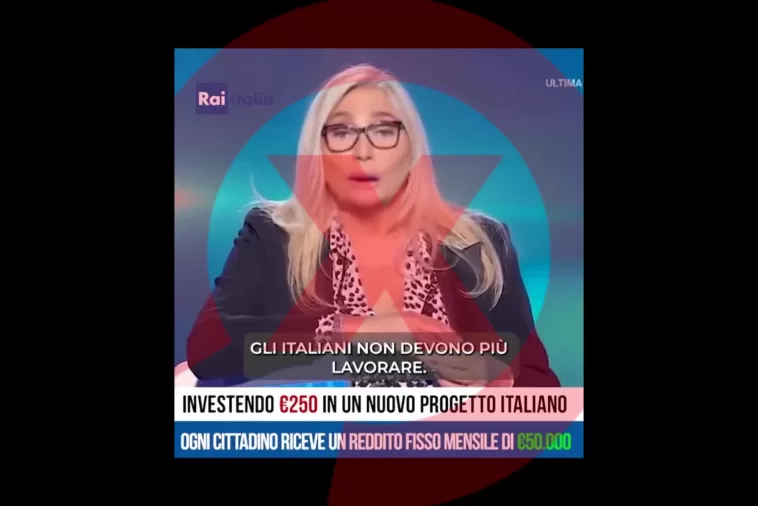 mara venier elon musk truffa