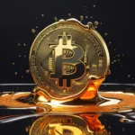 bitcoin che si scioglie